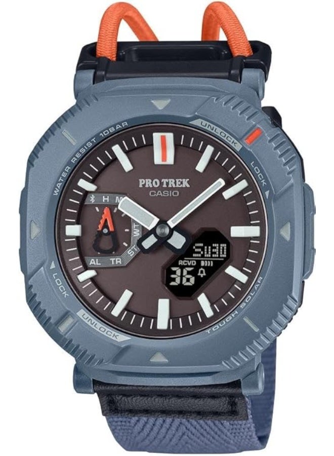 Casio Pro-Trek Watch: Blue PRJ-B001B-2DR - 50.3 × 46 × 13.6 mm - Image 1